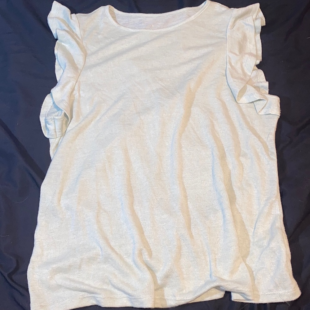 Ruffled Sleeve Shirt